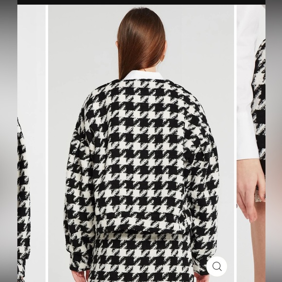 Storets Monochrome Houndstooth Ensemble - Picture 4 of 16